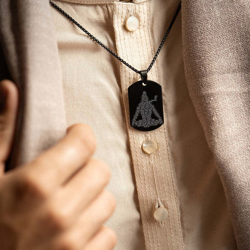 Mahadev Engraved Necklace